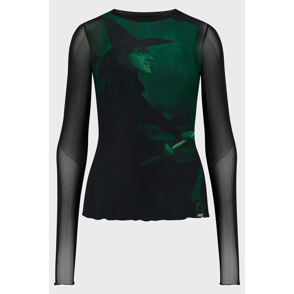 Killstar X wizard of oz truly wicked mesh long sleeve top